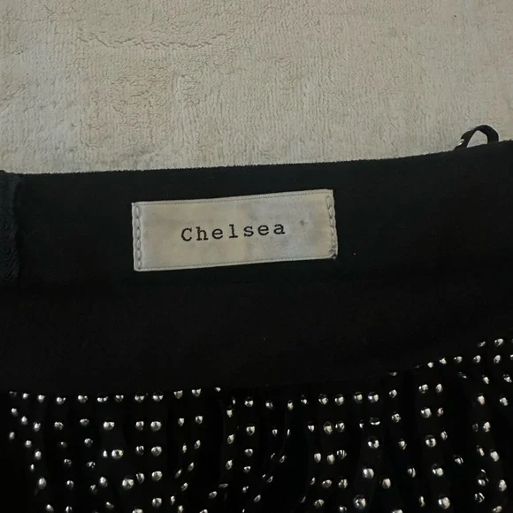 HONEY Studded Fringe Mini Skirt - Picture 3 of 7